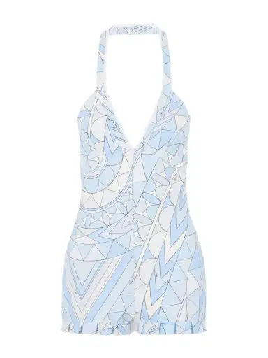PUCCI Printed Jersey Playsuit | Thumbnail 1 PUCCI Printed Jersey Playsuit | Thumbnail 1