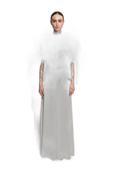 LAPOINTE Georgette Wide Leg Pant | Thumbnail 1