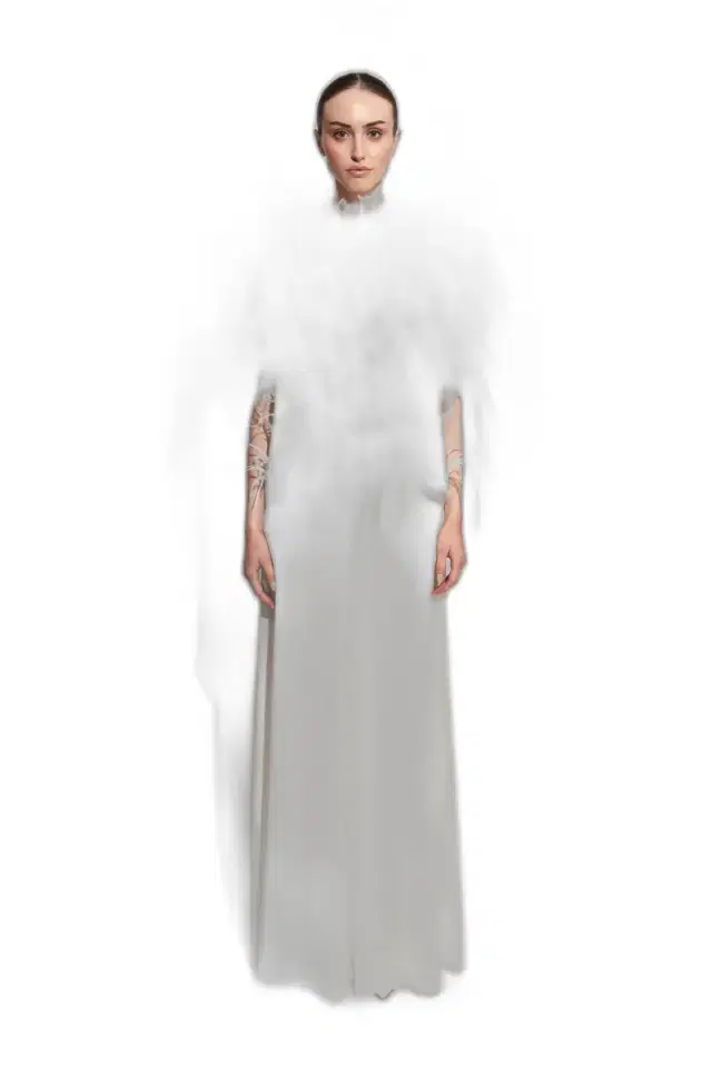 Georgette Wide Leg Pant