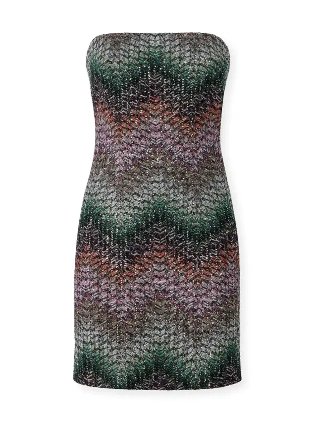Caperdoni-Knit Mini Dress