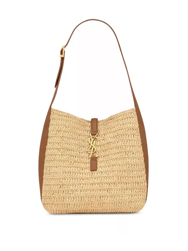Small Raffia Le 5 à 7 Bag