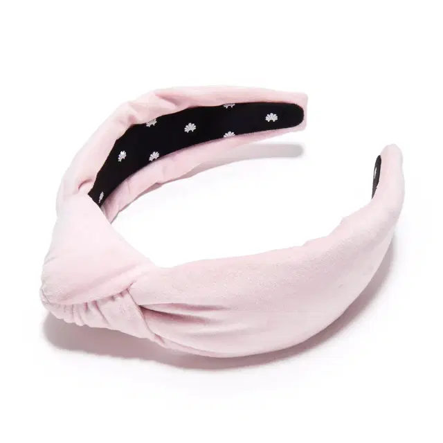 PINK VELVET KNOTTED HEADBAND