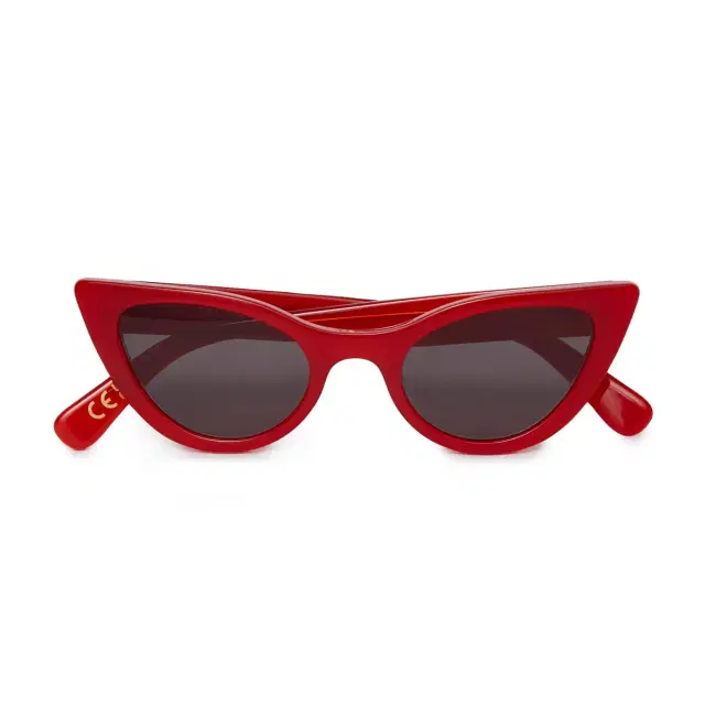 RED MYKONOS CAT EYE SUNGLASSES
