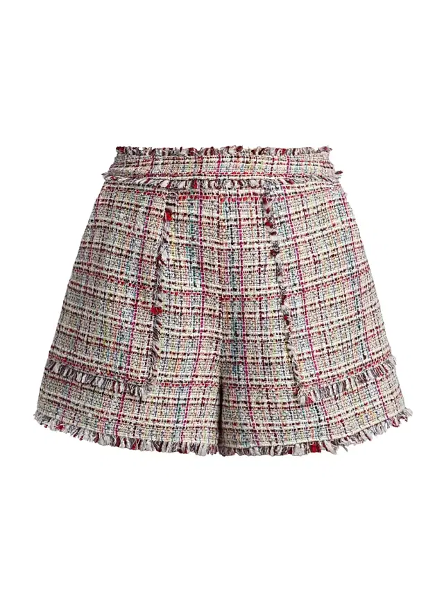 Women's Allen Wildflower Tweed Shorts -  Multi