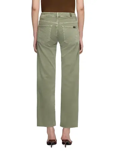 7 For All Mankind Women's Calie Straight-Leg Crop Jeans | Thumbnail 5