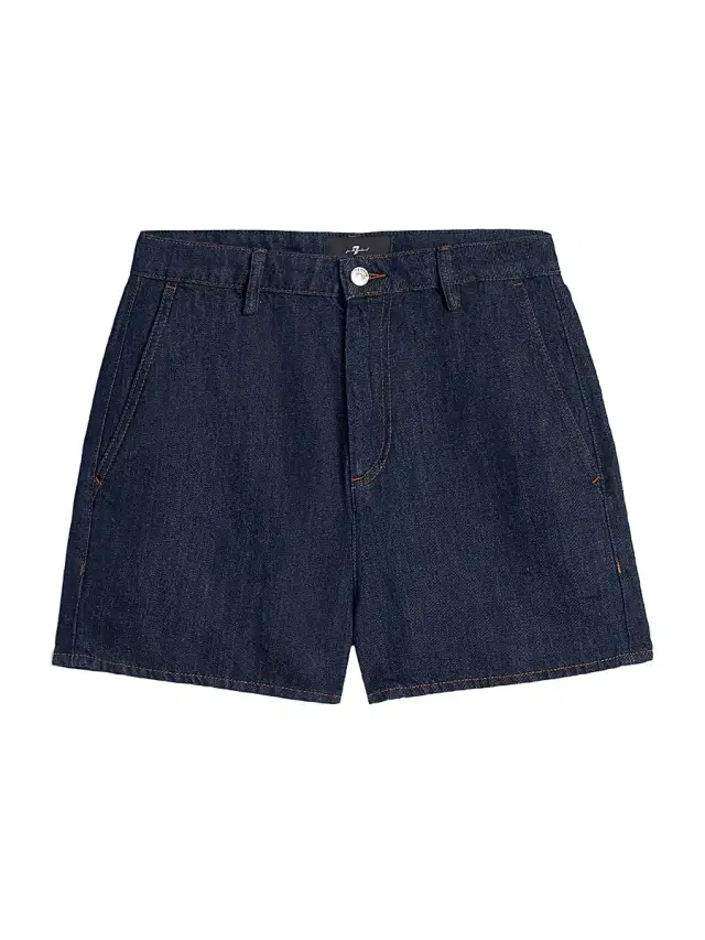 Women's Denim Trouser Shorts - Blossom