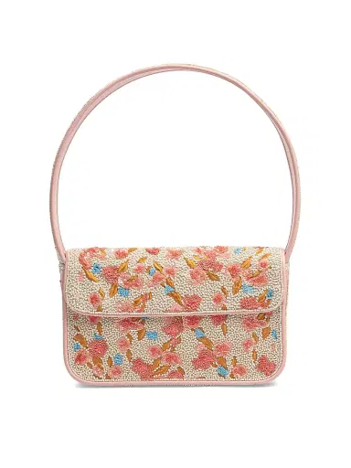 Staud Women's Tommy Beaded Top Handle Bag | Thumbnail 1