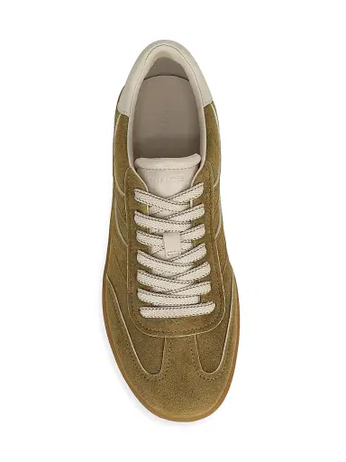 Vince Women's Oasis Edge Paint Suede Low-Top Sneakers | Thumbnail 4 Vince Women's Oasis Edge Paint Suede Low-Top Sneakers | Thumbnail 4