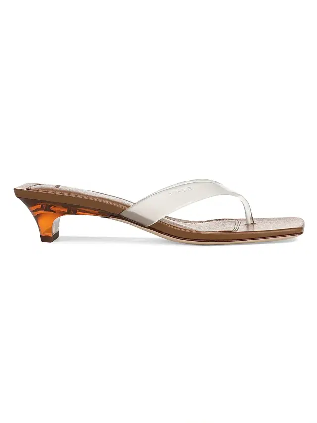 Vince Women's San Juan Jelly Thong Sandals - Clear