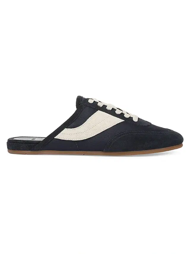 Vince Women's Solstice Suede Sneaker Mules - Night Blue Moonlight