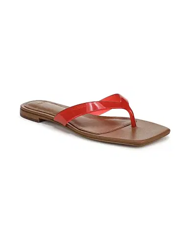 Vince Women's San Juan Jelly Strap Thong Sandals - Tomato Red - Size 10 | Thumbnail 2 Vince Women's San Juan Jelly Strap Thong Sandals - Tomato Red - Size 10 | Thumbnail 2