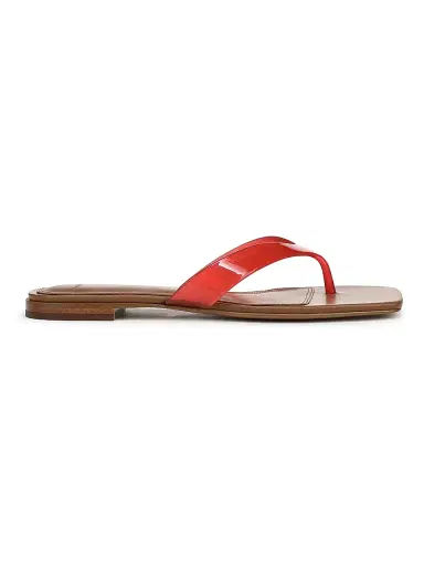 Vince Women's San Juan Jelly Strap Thong Sandals - Tomato Red - Size 10 | Thumbnail 1 Vince Women's San Juan Jelly Strap Thong Sandals - Tomato Red - Size 10 | Thumbnail 1