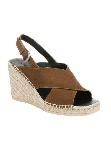 Vince Women's Georgia 90MM Suede Espadrille Wedge Sandals | Thumbnail 2 Vince Women's Georgia 90MM Suede Espadrille Wedge Sandals | Thumbnail 2