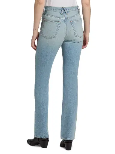 SLVRLAKE Women's Jade High-Rise Bootcut Jeans - East Meets West - Size 32 | Thumbnail 5