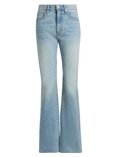 SLVRLAKE Women's Jade High-Rise Bootcut Jeans - East Meets West - Size 32 | Thumbnail 1