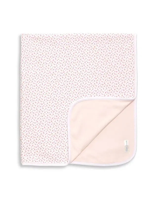 Polo Ralph Lauren Baby's Reversible Blanket - White Pink