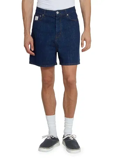AMI PARIS Men's Heritage Denim Shorts | Thumbnail 3