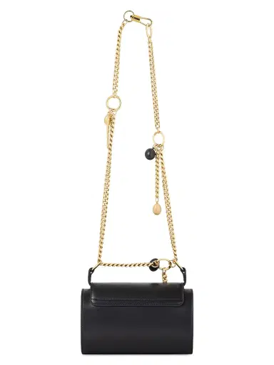 Givenchy Women's Pout Small Shoulder Bag in Leather with Lucky Charms Chain | Thumbnail 4 Givenchy Women's Pout Small Shoulder Bag in Leather with Lucky Charms Chain | Thumbnail 4