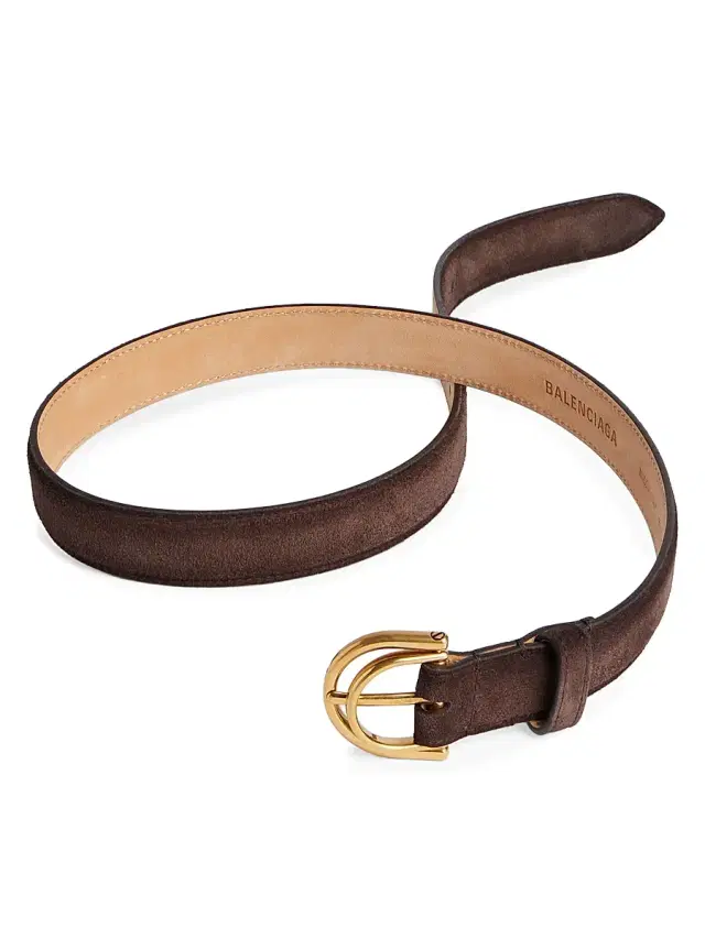 Balenciaga Women's Rodeo Belt - Light Espresso