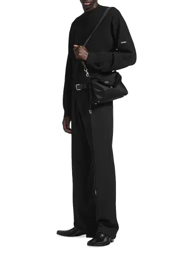 Balenciaga Men's Rodeo Small Messenger Bag - Black | Thumbnail 2 Balenciaga Men's Rodeo Small Messenger Bag - Black | Thumbnail 2