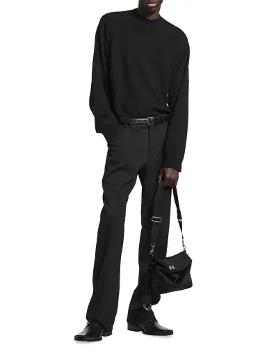 Balenciaga Men's Rodeo Small Messenger Bag - Black | Thumbnail 1