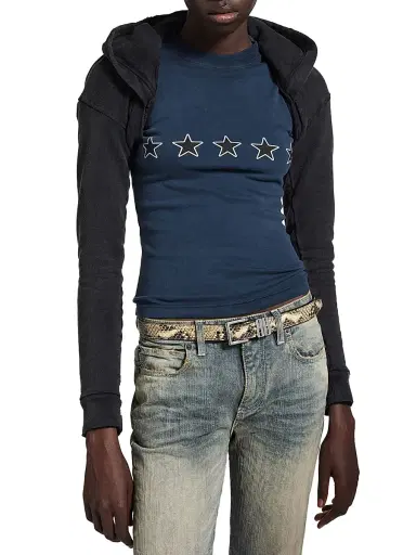 Balenciaga Women's BB Editor Belt - Natural - Size 32 | Thumbnail 2 Balenciaga Women's BB Editor Belt - Natural - Size 32 | Thumbnail 2