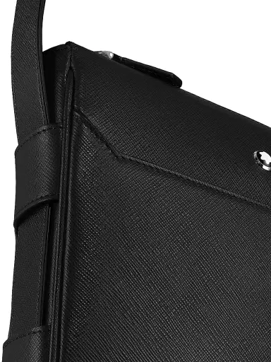 Montblanc Men's Sartorial Leather Crossbody Bag - Black | Thumbnail 7