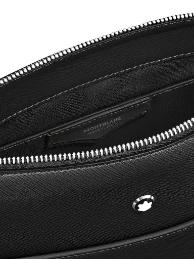 Montblanc Men's Sartorial Leather Crossbody Bag - Black | Thumbnail 8