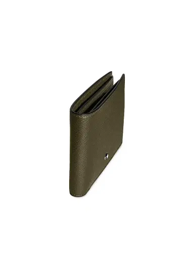 Montblanc Men's Sartorial Leather Bifold Wallet - Green | Thumbnail 4 Montblanc Men's Sartorial Leather Bifold Wallet - Green | Thumbnail 4