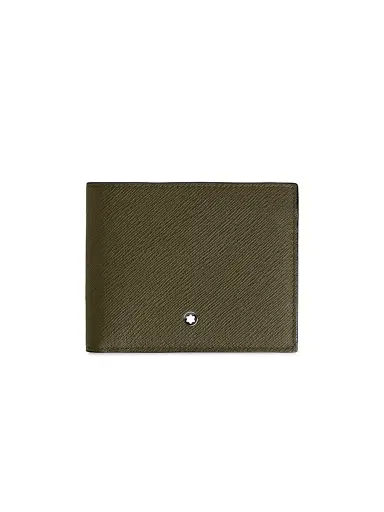 Montblanc Men's Sartorial Leather Bifold Wallet - Green | Thumbnail 1 Montblanc Men's Sartorial Leather Bifold Wallet - Green | Thumbnail 1