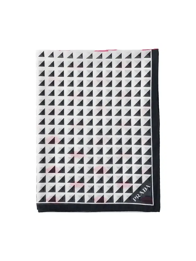 Prada Women's Printed Cotton Pareo - Black