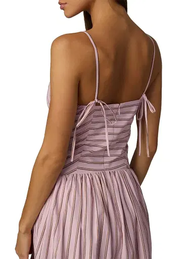Joe's Jeans Women's The Mara Drop-Waist Midi-Dress | Thumbnail 7