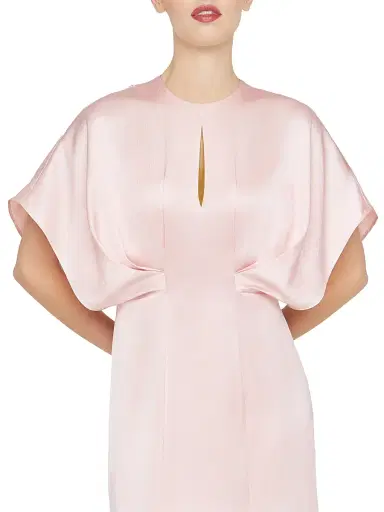 Kay Unger Women's Lennox Satin A-Line Gown | Thumbnail 5 Kay Unger Women's Lennox Satin A-Line Gown | Thumbnail 5