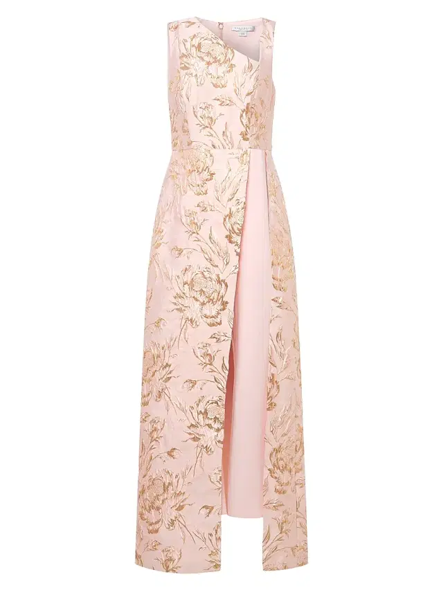 Kay Unger Women's Bennet Walk Thru Jumpsuit - Blush