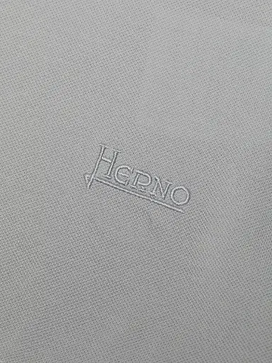 HERNO Men's Knit Cotton Polo Shirt - Pearl Grey - Size XXL | Thumbnail 7 HERNO Men's Knit Cotton Polo Shirt - Pearl Grey - Size XXL | Thumbnail 7