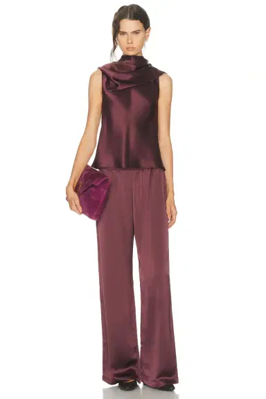 LESET Barb Foulard Top | Thumbnail 5