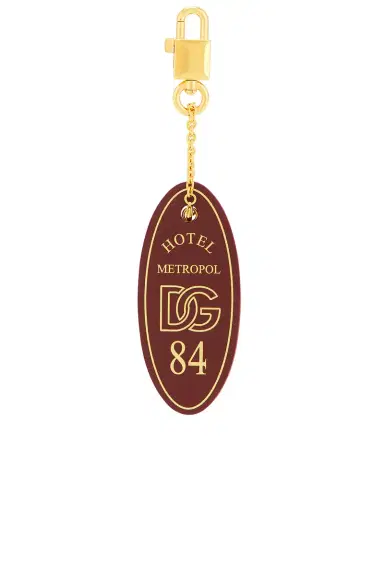 Dolce & Gabbana Leather Key Ring | Thumbnail 2 Dolce & Gabbana Leather Key Ring | Thumbnail 2