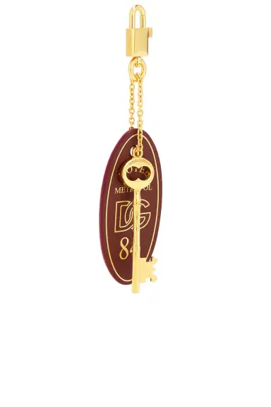 Dolce & Gabbana Leather Key Ring | Thumbnail 3 Dolce & Gabbana Leather Key Ring | Thumbnail 3