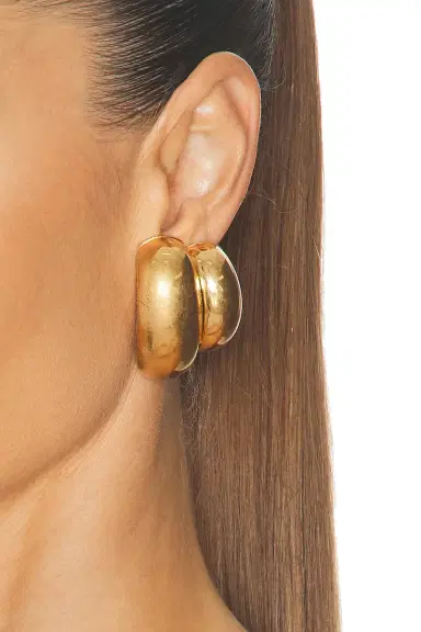 Saint Laurent Bo Rondelle Earrings | Thumbnail 2