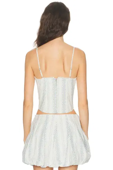 LoveShackFancy Bensen Bustier Top | Thumbnail 3 LoveShackFancy Bensen Bustier Top | Thumbnail 3