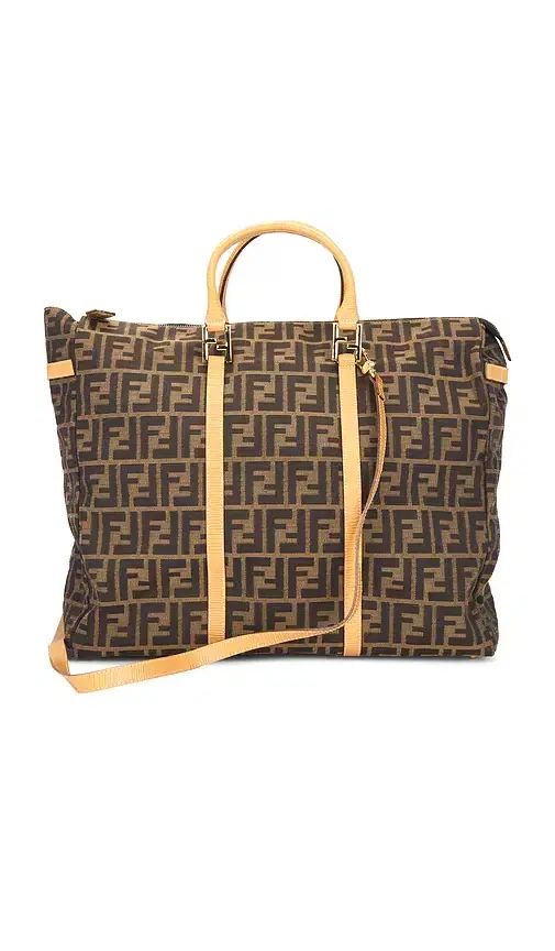Fendi Zucca Boston Bag