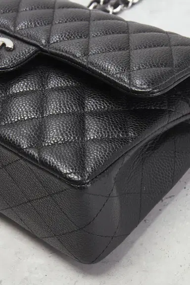 Chanel Chanel Caviar Small Classic Double Flap Bag | Thumbnail 9 Chanel Chanel Caviar Small Classic Double Flap Bag | Thumbnail 9