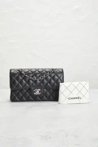 Chanel Chanel Caviar Small Classic Double Flap Bag | Thumbnail 10 Chanel Chanel Caviar Small Classic Double Flap Bag | Thumbnail 10
