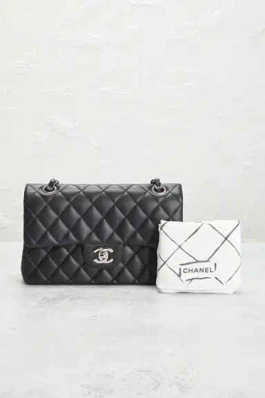 Chanel Chanel Lambskin Small Classic Double Flap Bag | Thumbnail 10 Chanel Chanel Lambskin Small Classic Double Flap Bag | Thumbnail 10