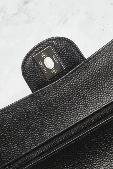 Chanel Chanel Caviar Small Classic Double Flap Bag | Thumbnail 7 Chanel Chanel Caviar Small Classic Double Flap Bag | Thumbnail 7