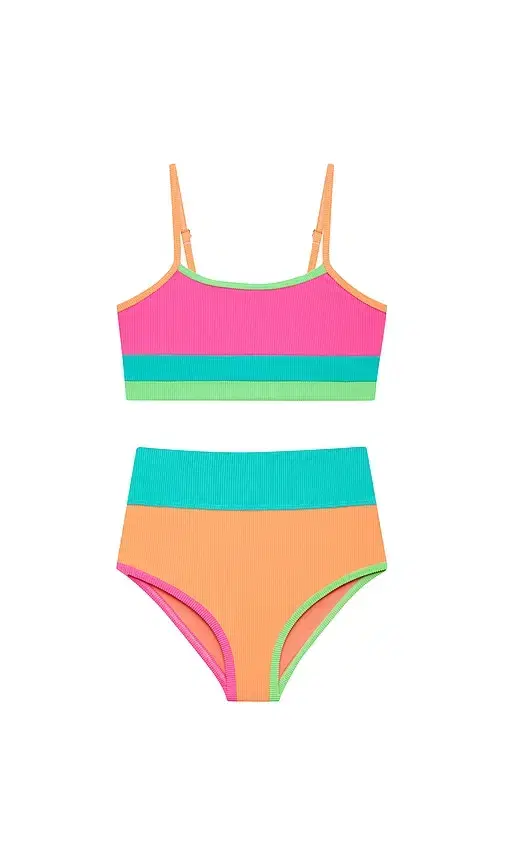 BEACH RIOT Little Eva & Emmy Swim Set