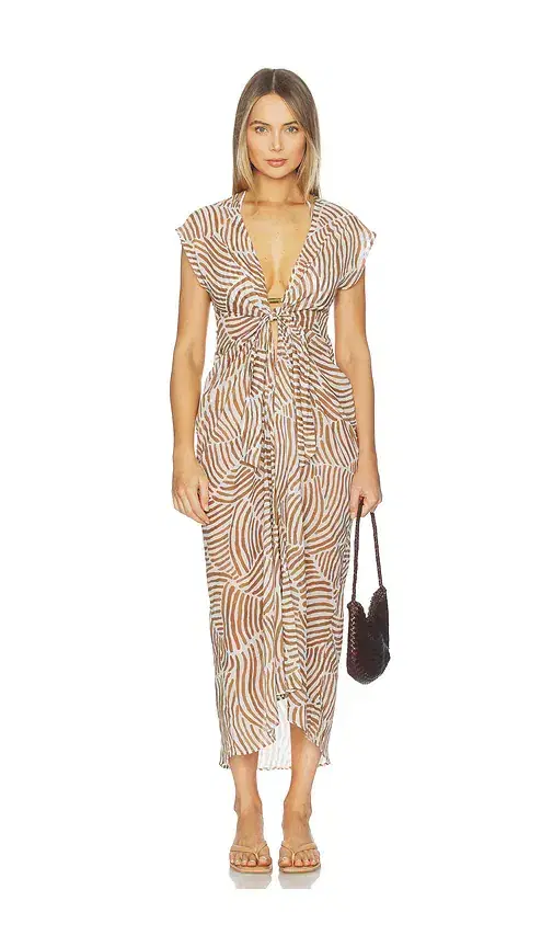 Vix Swimwear Sasha Long Cover Up Dress