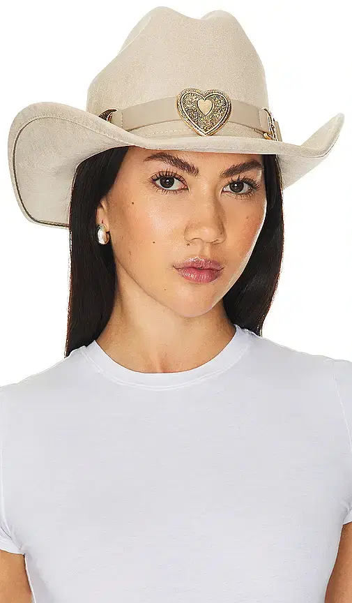 8 Other Reasons 8 Other Reasons Gold Heart Cowboy Hat