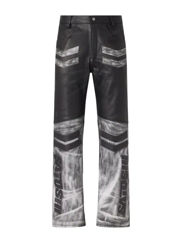 2.0 Moto Appliquéd Leather Trousers - Men