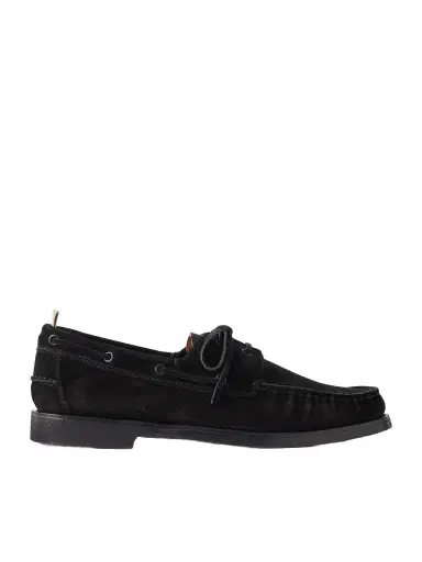 Officine Creative Balfron Suede Boat Shoes - Men | Thumbnail 1 Officine Creative Balfron Suede Boat Shoes - Men | Thumbnail 1